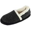 image:imageisotoner Marisol Microsuede Womens Slippers Memory Foam IndoorOutdoor SoleBlack