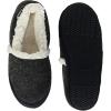 image:imageisotoner Marisol Microsuede Womens Slippers Memory Foam IndoorOutdoor SoleBlack