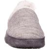 image:imageisotoner Marisol Microsuede Womens Slippers Memory Foam IndoorOutdoor SoleHeather Grey