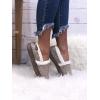 image:imageisotoner Marisol Microsuede Womens Slippers Memory Foam IndoorOutdoor SoleOatmeal Heather