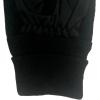 image:imageisotoner Mens Black Cuffed Microfiber Gloves