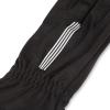 image:imageisotoner Mens Moisture Wicking Reflective Touchscreen Gloves With Gathered WristBlack