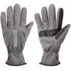image:imageisotoner Mens Moisture Wicking Reflective Touchscreen Gloves With Gathered WristHeather Grey