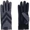 image:imageisotoner SmartDri SmarTouch Spandex Shortie Gloves  A30659 Black Heather LXL