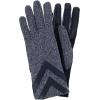 image:imageisotoner SmartDri Smartouch 3 Button Length Spandex Chevron Gloves  A30660 Black Heather LXL