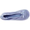 image:imageisotoner Womens Classic Stretch Satin Ballerina Slippers with Satin and Sequin Bow TieRibbon Bow  Periwinkle