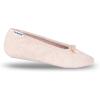 image:imageisotoner Womens Diamond Microterry Ballerina SlippersEvening Sand Diamond