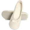 image:imageisotoner Womens Diamond Microterry Ballerina SlippersEwe