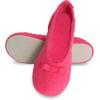 image:imageisotoner Womens Diamond Microterry Ballerina SlippersHot Pink