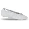 image:imageisotoner Womens Diamond Microterry Ballerina SlippersLight Grey Diamond