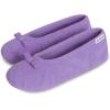image:imageisotoner Womens Diamond Microterry Ballerina SlippersWisteria