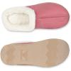 image:imageisotoner Womens IndoorOutdoor Slipon Microsuede Rory Memory Foam Clog SlippersDark Orchid