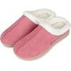 image:imageisotoner Womens IndoorOutdoor Slipon Microsuede Rory Memory Foam Clog SlippersDark Orchid