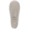 image:imageisotoner Womens Rose Quilted Ballerina Slippers With Rhinestone Embellishment and Genuine Suede SoleWhite