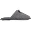 image:imageisotoner Womens Waffle Knit Clog Slippers Dark Charcoal 95105