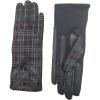 image:imageIsotoner Spandex 3Button Length Chevron Gloves  A30276 Plaid Print SM