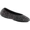 image:imageWomens Paris Travel Ballerina Slippers Large  Black Marbled