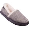 image:imageisotoner Marisol Microsuede Womens Slippers Memory Foam IndoorOutdoor SoleHeather Grey