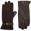 image:imageisotoner Mens Flannel amp Leather Glove Saddle Medium