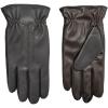 image:imageisotoner Mens Sleekheat Faux Nappa with Gathered Wrist Glove  A70199 Brown Large