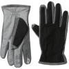 image:imageisotoner Mens Smartouch Fleece Lined GloveBlackGreyXLarge