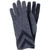 image:imageisotoner SmartDri Smartouch 3 Button Length Spandex Chevron Gloves  A30660 Black Heather LXL
