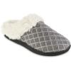 image:imageisotoner Womens Diamond Sweater Knit Slippers