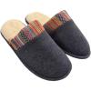 image:imageisotoner Womens Evie Heathered Jersy Clog Slippers  8334 Navy Blue 910