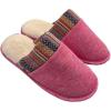image:imageisotoner Womens Evie Heathered Jersy Clog Slippers  8334 Strawberry 89