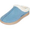 image:imageisotoner Womens IndoorOutdoor Slipon Microsuede Rory Memory Foam Clog SlippersBlue Willow