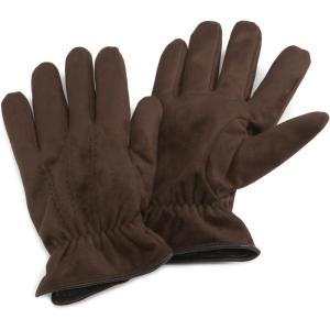image:imageIsotoner Mens Brushed Microfiber GloveBrown