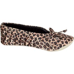 image:imageIsotoner Womens Satin Ballerina Slippers Cheetah 89 US