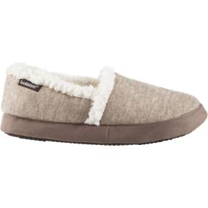 image:imageisotoner Marisol Microsuede Womens Slippers Memory Foam IndoorOutdoor SoleOatmeal Heather