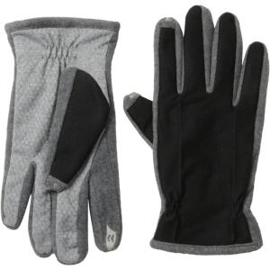 image:imageisotoner Mens Smartouch Fleece Lined GloveBlackGrey