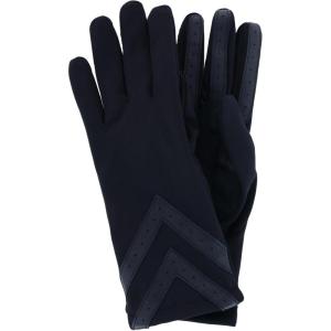 image:imageisotoner SmartDri Smartouch 3 Button Length Spandex Chevron Gloves  A30660 Black SM