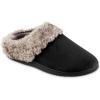 image:imageWomens Velour Bethanie Clog SlippersBlack