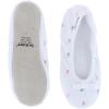 image:imageisotoner Womens Diamond Microterry Ballerina SlippersWhite