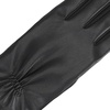 image:imageisotoner womens Stretch Faux Leather Touchscreen GlovesBlack Faux Leather