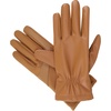 image:imageisotoner womens Stretch Faux Leather Touchscreen GlovesBuckskin