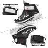 imageJMFCHI Boys Girls Kids Sneakers Knitted Mesh Sports Shoes Breathable Lightweight Running Shoes for Kids Fashion Athletic Casual ShoesBlack8127
