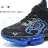 imageJMFCHI Boys Girls Kids Sneakers Knitted Mesh Sports Shoes Breathable Lightweight Running Shoes for Kids Fashion Athletic Casual ShoesBlackEnergy Blue8167