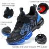 imageJMFCHI Boys Girls Kids Sneakers Knitted Mesh Sports Shoes Breathable Lightweight Running Shoes for Kids Fashion Athletic Casual ShoesBlackEnergy Blue8167