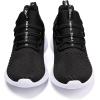 imageJMFCHI Boys Girls Kids Sneakers Knitted Mesh Sports Shoes Breathable Lightweight Running Shoes for Kids Fashion Athletic Casual ShoesBlackWhite
