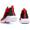 imageJMFCHI Boys Girls Kids Sneakers Knitted Mesh Sports Shoes Breathable Lightweight Running Shoes for Kids Fashion Athletic Casual ShoesRed8091