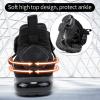 imageJMFCHI Kids Basketball Shoes Hightop Sports Shoes Sneakers Durable Laceup NonSlip Running Shoes Secure for Little Kids Big Kids and Boys GirlsBlack8102