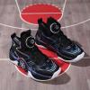 imageJMFCHI Kids Basketball Shoes Hightop Sports Shoes Sneakers Durable Laceup NonSlip Running Shoes Secure for Little Kids Big Kids and Boys GirlsBlack836