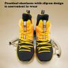 imageJMFCHI Kids Basketball Shoes Hightop Sports Shoes Sneakers Durable Laceup NonSlip Running Shoes Secure for Little Kids Big Kids and Boys GirlsBlackOrange8119
