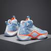 imageJMFCHI Kids Basketball Shoes Hightop Sports Shoes Sneakers Durable Laceup NonSlip Running Shoes Secure for Little Kids Big Kids and Boys GirlsBlue836