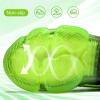 imageJMFCHI Kids Basketball Shoes Hightop Sports Shoes Sneakers Durable Laceup NonSlip Running Shoes Secure for Little Kids Big Kids and Boys GirlsGreen8119