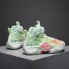 imageJMFCHI Kids Basketball Shoes Hightop Sports Shoes Sneakers Durable Laceup NonSlip Running Shoes Secure for Little Kids Big Kids and Boys GirlsGreen836